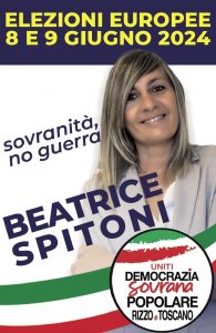 elezioni europee 2024 Beatrice Spitoni